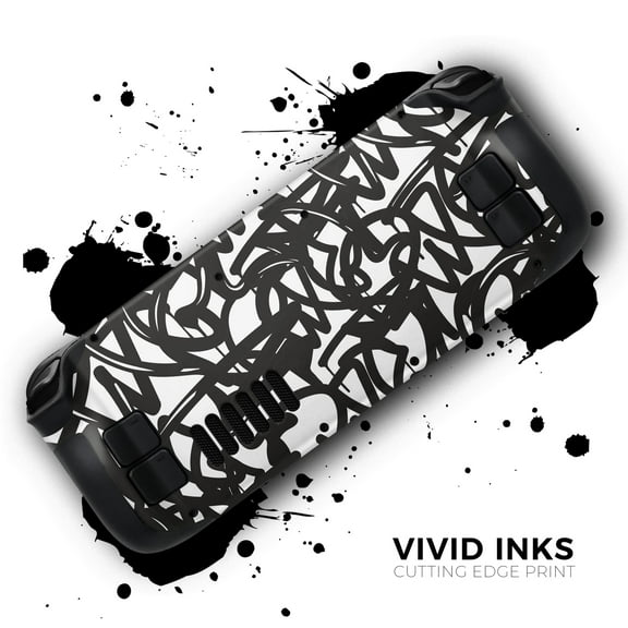 Design Skinz - Compatible with Steam Deck - Skin Decal Protective Scratch-Resistant Removable Vinyl Wrap Cover - Modern Graffiti Art V1