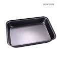 thumbnail image 4 of Advancent Molde de pastel de acero al carbono, forma Rectangular antiadherente, pan, pollo asado, molde reutilizable resistente al calor, Herramientas y accesorios para hornear METRO/32 CM * 22 CM, 4 of 6