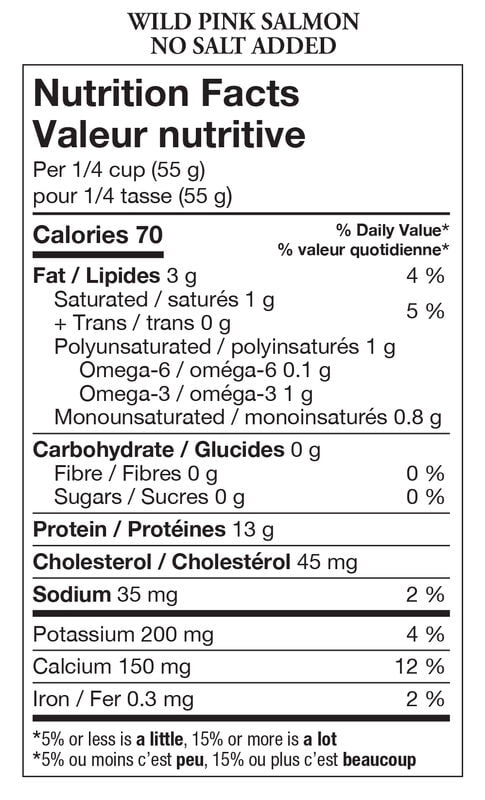 Gold Seal Wild Pink Salmon No Salt Added