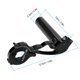 thumbnail image 2 of Manillar De Bicicleta Para Bicicleta, Soporte De Extensión Para Lámpara Gps/Unidades/Faros (Negro) Eigraketly OD004014-00, 2 of 7