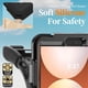 thumbnail image 5 of Funda para Samsung Galaxy Tab A9, Funda Protectora de Silicona Anti-caída + Capa de PC con Asa, Soporte, Correa para el Hombro, Resistente a Golpes, Tres Pruebas, Funda Protectora para Tablet, Negro,, 5 of 10