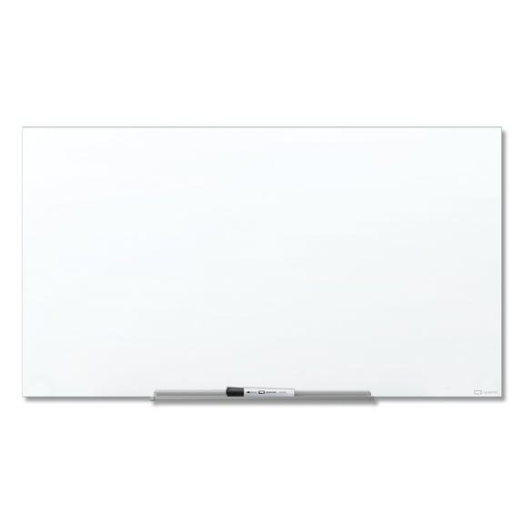 Quartet InvisaMount Anti-Glare Magnetic Glass Dry-Erase Board 1800 mm x 1200 mm