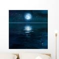 thumbnail image 1 of Moon Wall Mural by Wallmonkeys Peel and Stick Graphic (24 in H x 24 in W) WM76659, 1 of 4