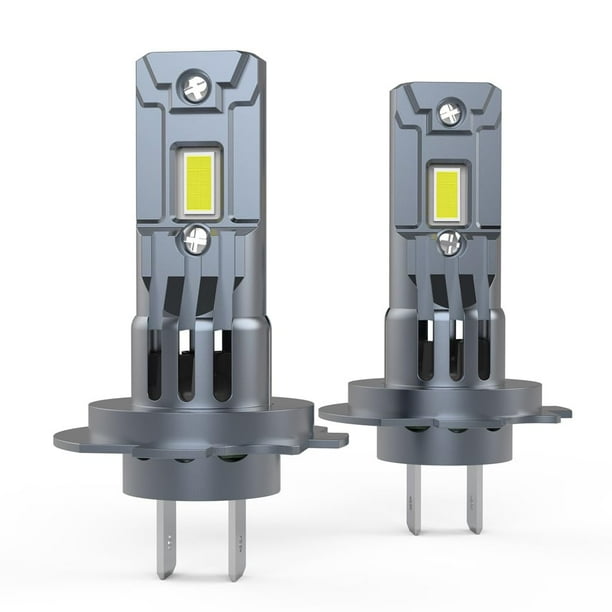 Bombillas LED CHOPDARK H7 H18 para faros antiniebla, 2000 lúmenes, 6500 K, 40 W, 2 unidades