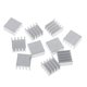 thumbnail image 4 of Conjunto de 10 Unidades Disipador de Calor en Aluminio, Eficaz Enfriamiento, 14x14x7 Mm, 4 piezas, 4 of 10