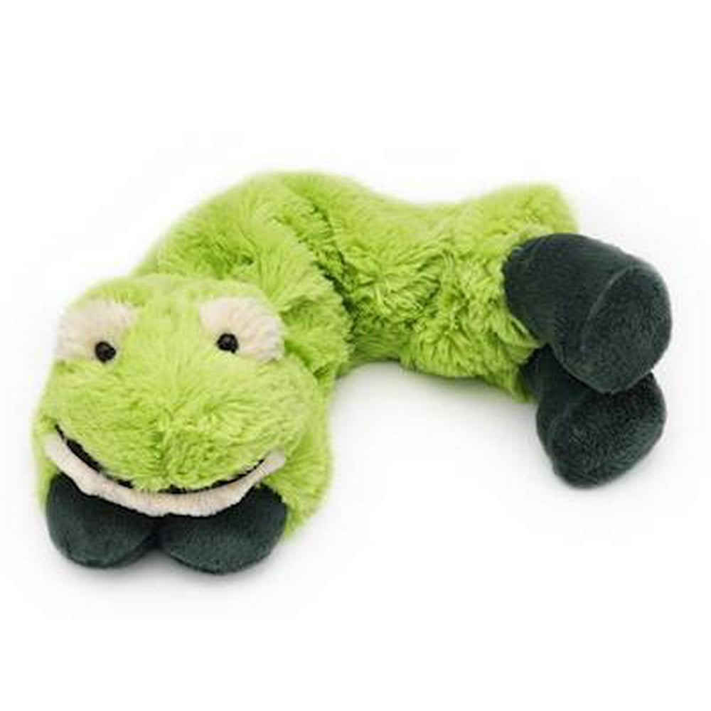 frog heatable plush