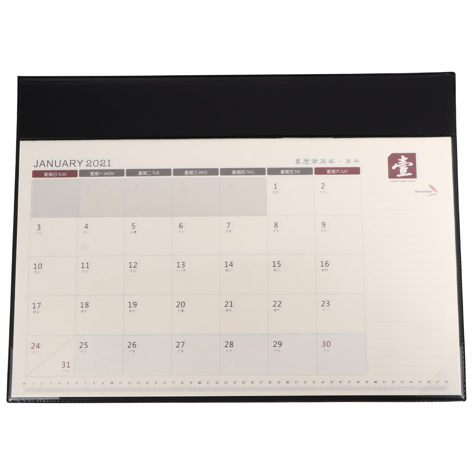 Frcolor Calendar 2021 Desk Monthly Desktop Mini Table Daily Pad Weekly Small Planner Tear Off