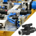 thumbnail image 6 of Uxcell 3/8" Pneumatic Ball Valve, Push to Connect Fittings Quick Connect Tube Fittings Air Flow Control, 1 Pcs, 6 of 6