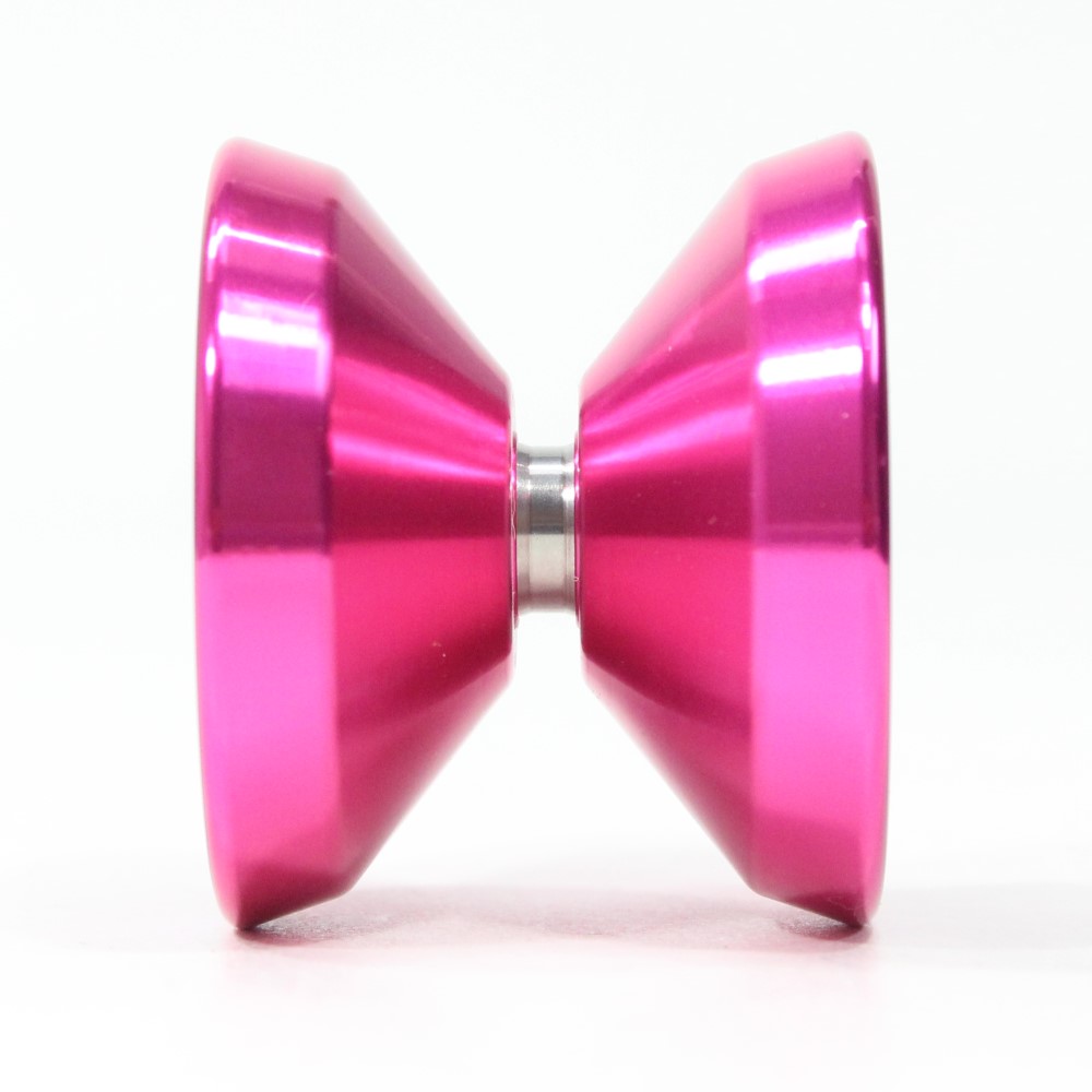 The Good Life Pharaoh Yo-Yo - Monometal with Acrylic Ring - Filip David Signature YoYo (Hot Pink with Purple Ring- Filip Edition)