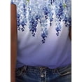 thumbnail image 3 of Gvmfive Women Plus Size Short Sleeve V Neck Lace Tops Tunic Blouse, 3 of 3