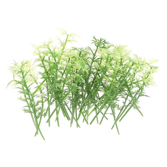 ORDDIART 40Pcs Fake Bamboo Trees Mini Artificial Plants for Home and Office Decoration