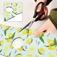 thumbnail image 7 of Coolnut Faucet Mat for Kitchen Sink Lemons 2 PC Bathroom Faucet Water Catcher Mat Kitchen Sink Mat Machine Washable Kitchen Sink Accessories 14x5 in, 7 of 7