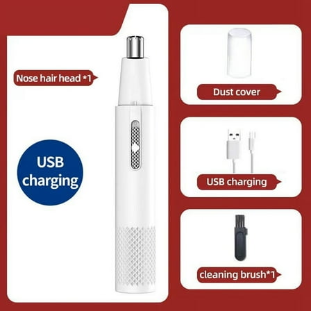 Electric Nose Hair Trimmer for Men USB Rechargeable Ear Nose Hair Trimmer Professi G20963