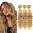thumbnail image 1 of Hair Bundles Raivide Blonde Deep Wave 613 Highlight 40-50 cm, 1 of 6
