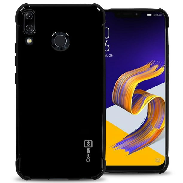 Coveron Asus Zenfone 5 Zenfone 5z Zs6kl Ze6kl Case Flexguard Series Soft Flexible Slim Fit Tpu Phone Cover Walmart Com Walmart Com