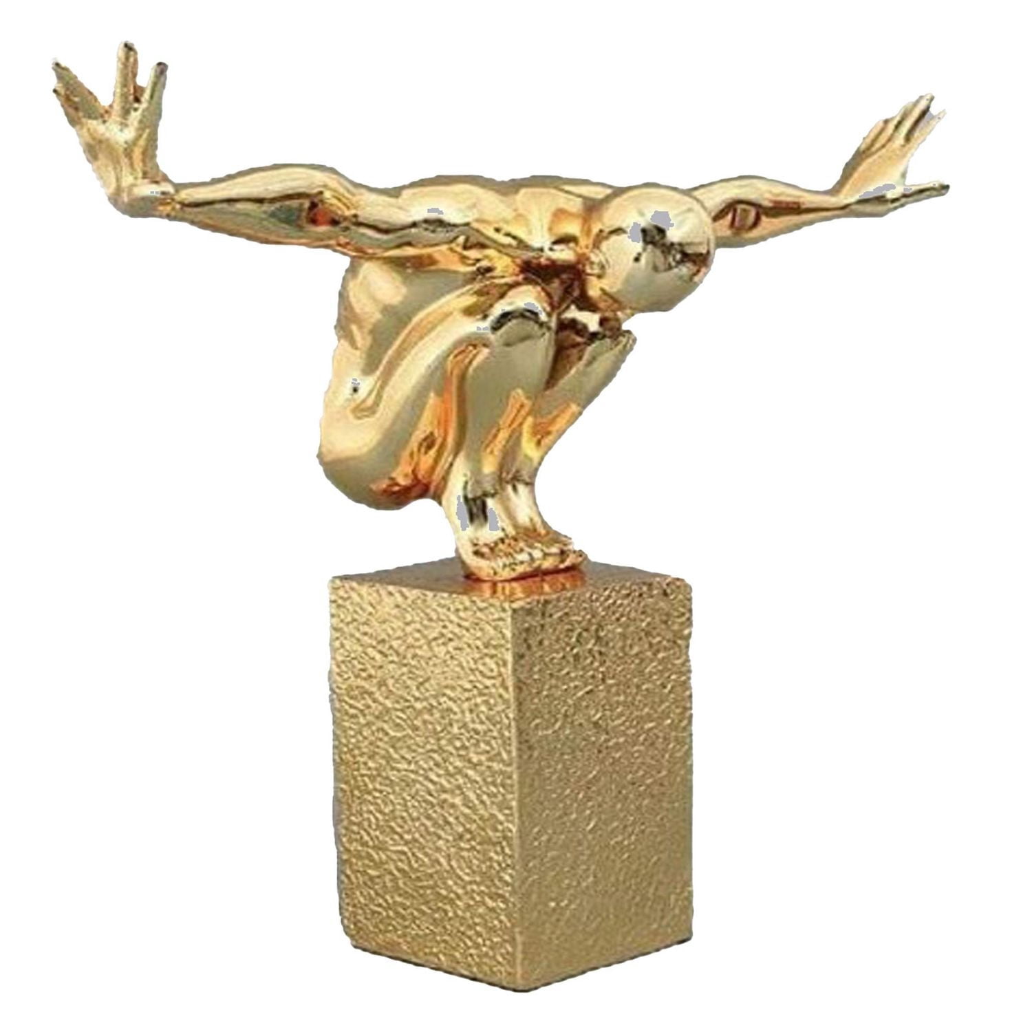 Gymnast Large Creative Statue Figurines for Home & Office Decoration Canadian Furniture