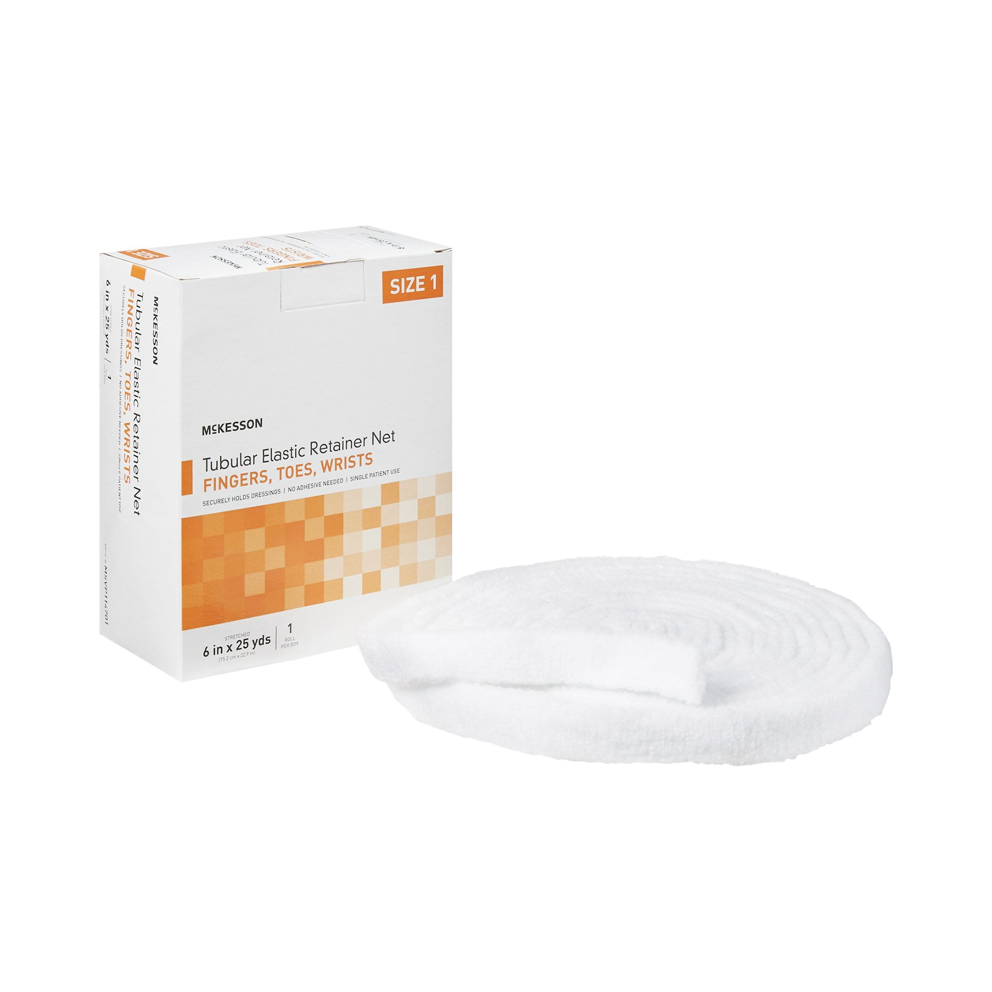 McKesson Tubular Elastic Retainer Net Dressing Elastic, Tubular