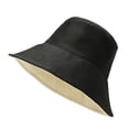 thumbnail image 1 of Sombrero de ala ancha para mujer, plegable, para verano, de doble cara, apto para pesca, senderismo, acampada y playa, 1 of 8