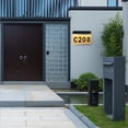 thumbnail image 6 of Fufafayo Solar Door Sign Light, Address Number LED Light for Mailbox, Stainless Steel Door Number Light, House Number Sign with Light, Outdoor Illuminated Address Plaque, 6 of 6
