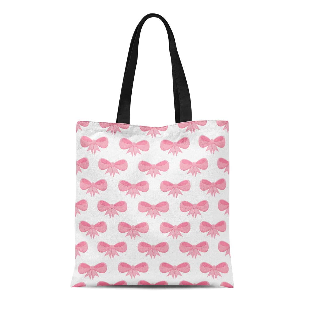 baby pink tote bag