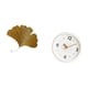 thumbnail image 5 of Esculturas de pared de hojas,Esculturas de pared de hierro forjado con forma de hojas de ginkgo,Escultura decorativa colgante de hojas de ginkgo para pared,Reloj de pared,Reloj de pared, 5 of 8