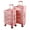 Pink Forest, variant on J World Bella Artist Soft Shell Luggage Set, Pink Forest