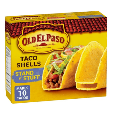 OLD EL PASO STAND N STUFF TACO CRNCHY SHELLS