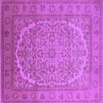 thumbnail image 1 of Ahgly Company Indoor Square Oriental Purple Industrial Area Rugs, 8' Square, 1 of 4