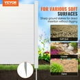 thumbnail image 2 of PVC Privacy Fence Panel 50x50 Inch Horizontal Strip Sealed Panel Three Sides Non-Motorized, 2 of 9