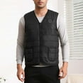 thumbnail image 5 of Gamivast Quilted Heated Vest for Men and Women Sleeveless V Neck Zip Up Jackets with 9 Multiple Heating Zones and 3-levels Casual USB Charging Coats with Pockets no Power Bank, 5 of 6