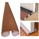 thumbnail image 4 of Tira de sellado inferior para puerta, paquete de 2, tapón de aire frío, burlete para debajo de la puerta, protección contra el ruido Marrón oscuro, 4 of 9