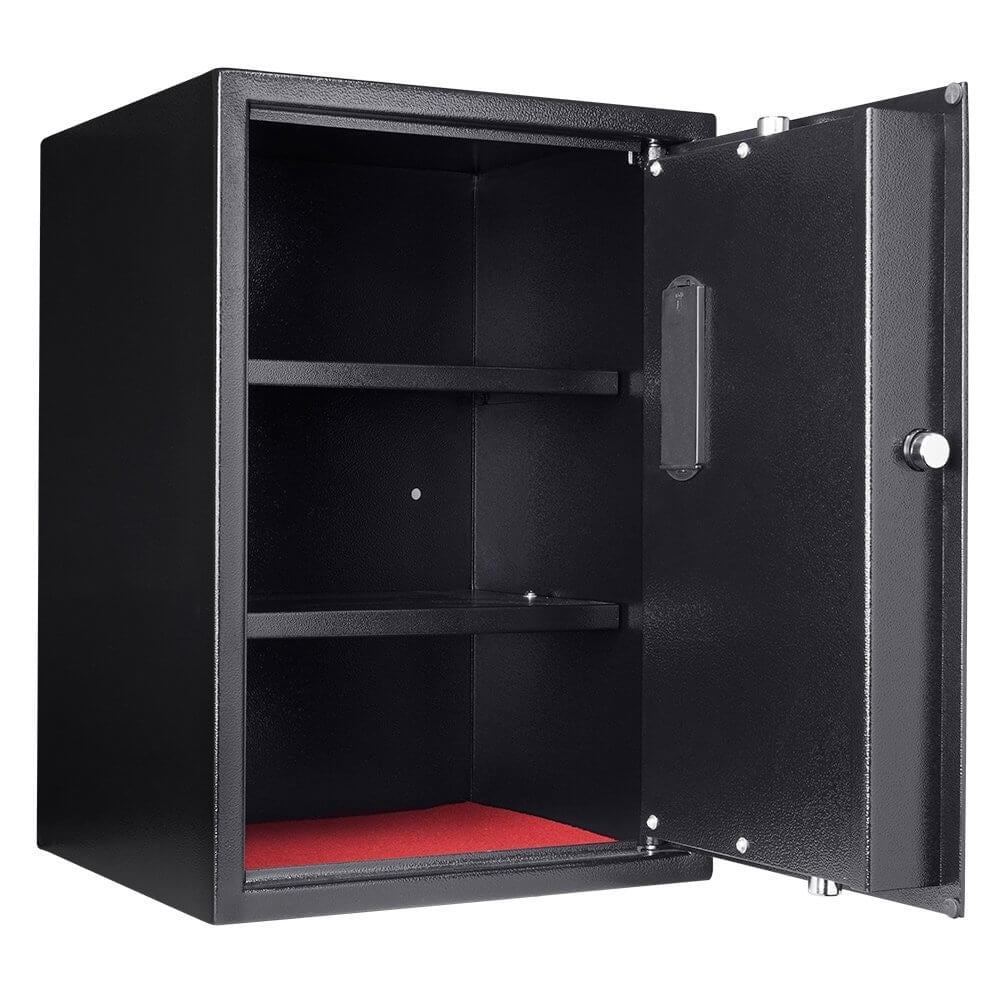 BARSKA 1.45 Cubic Ft Large Steel Security Keypad Safe Lock Cabinet 13 in x 13.75 in x 19.75 in