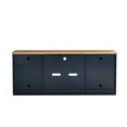 thumbnail image 5 of FESTIVO 70 in. Farmhouse TV Stand Console for TVs up to 78 inch - Navy, 5 of 6