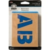 FolkArt 29375E Paper Letter Stencil Value Pack, Plain Jane, 4 in x 3 in , 48 Piece