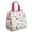 Pioneer Flower Floral-3, variant on Pioneer Flower Floral Print Pattern Insulated Lunch Bag for Women & Adults,Large Portable Soft Cooler Lunch Bag,Thermal Food Storage Tote with Pearl Cotton,8.66L,8.75x5.75x9.5 Inch