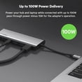thumbnail image 4 of Hub USB-C Estación de acoplamiento multipuerto 7 en 1 Belkin de 85 W PD, 4 of 7