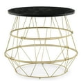 thumbnail image 1 of Costway Round Side End Coffee Sofa Table Nightstand with Storage Space Removeable Top, 1 of 10