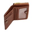 thumbnail image 5 of Fossil Women's Logan Mini Multifuncion Leather Wallet - Brown, 5 of 5