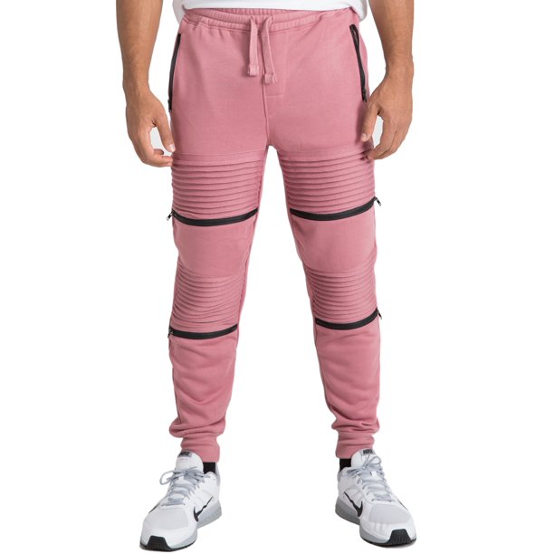 90 degree by reflex mens jogger pants with side zipper pockets