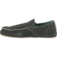 thumbnail image 3 of Men's Sanuk Rounder Moc Toe Shoe Pirate Black Canvas 12 M, 3 of 6