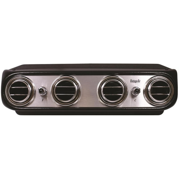 Vintage Air 674013 Heritage Series Under Dash Evaporators, Brushed