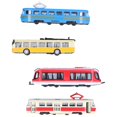 thumbnail image 1 of High-Speed Rail Bus Model PullBack Vehicle Collection Model Toy for Children(a group), 1 of 5