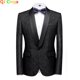 thumbnail image 1 of Traje de fiesta de esmoquin Formal ajustado Terno Masculino ajustado para hombre/chaqueta de Blazers de boda para novio, abrigo de vestir de talla asiática, 1 of 5