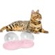 thumbnail image 2 of Juego de comederos para gatos con dispensador de agua - Diseño de cáscara de huevo, a prueba de derrames y automático - para gatos, perros pequeños e hidratación, 2 of 4