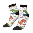 thumbnail image 2 of Bingfone Dinosaur Design Patterned Men'S Women'S Casual Cotton Socks, 2 of 9