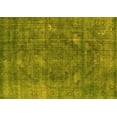 thumbnail image 1 of Ahgly Company Machine Washable Indoor Rectangle Oriental Yellow Industrial Area Rugs, 7' x 9', 1 of 4