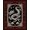Black, Pattern 2, variant on Flatwoven High Traffic Area Rug, Medieval Dragon Motif Elegance, Non Slip, Stain Resistant, Washable Area Rugs for Living Room, Bedroom(Black, 4X6)