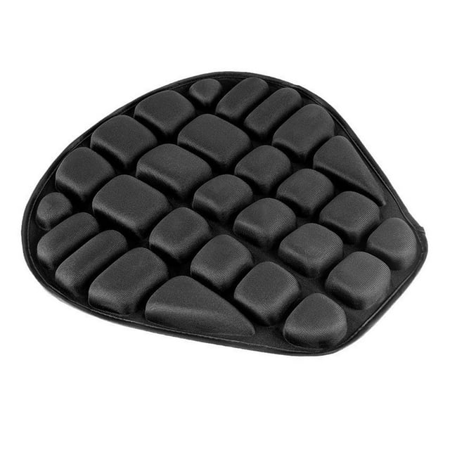 Dsscvnef Motorcycle Seat Cushion Motorcycle Air Cushion Seat Pad Comfortable Breathable Absorption Motorcycle Passenger Seat Cushion Couch Cushion Stuffing Wheelchair Back Support Cushion