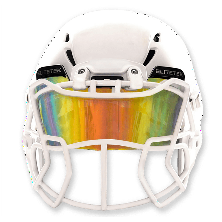 Rubber Stoffig een vuurtje stoken EliteTek Football Helmet Visor - Universal Fits Youth & Adult Helmets,  Different Colors - Walmart.com