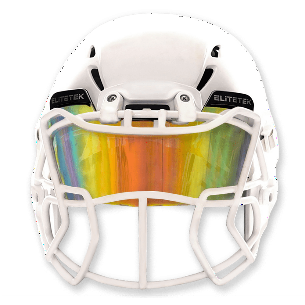 EliteTek Football Helmet Visor Universal Fits Youth & Adult Helmets